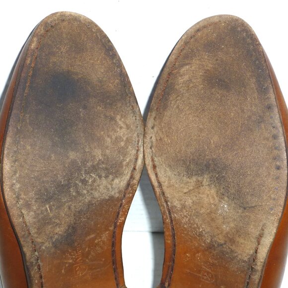 Allen Edmonds Lake Forest Men's Leather Shoes Size: 9 EEE Brown PLEASE READ - Picture 4 of 12
